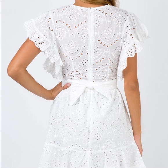 Princess Polly Dandelion Mini Dress Size 4 - Picture 9 of 10